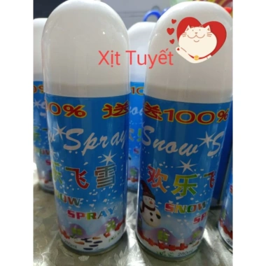Chai xịt tuyết sinh nhật, tiệc lễ - Tạo khói trắng lung linh, giá chỉ 17.444₫ Chai xịt tuyết sinh nhật, tiệc lễ - Tạo khói trắng lung linh, giá chỉ 17.444₫