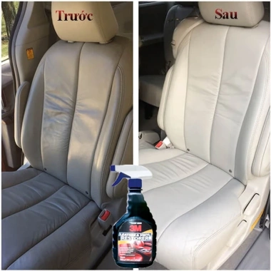 Chai xịt vệ sinh ô tô 3M 473ml - Khử mùi, sạch kính, ghế da nỉ, tặng khăn lau 4 Chai xịt vệ sinh ô tô 3M 473ml - Khử mùi, sạch kính, ghế da nỉ, tặng khăn lau 4