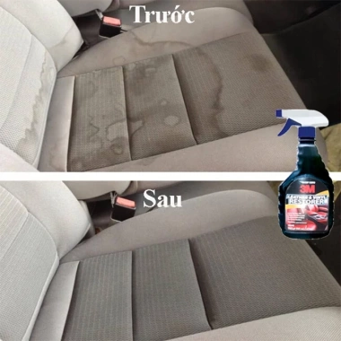 Chai xịt vệ sinh ô tô 3M 473ml - Khử mùi, sạch kính, ghế da nỉ, tặng khăn lau 5 Chai xịt vệ sinh ô tô 3M 473ml - Khử mùi, sạch kính, ghế da nỉ, tặng khăn lau 5