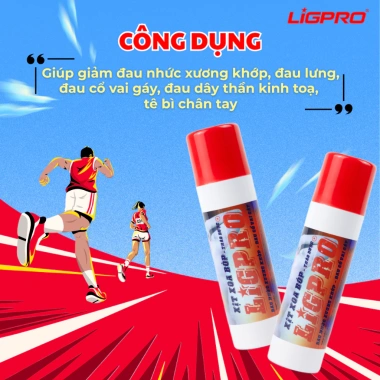 Chai Xịt Xoa Bóp LIGPRO 200ml - Dầu Thảo Dược Giảm Đau Xương Khớp, Massage Cổ Vai Gáy, 125.898 VND 3 Chai Xịt Xoa Bóp LIGPRO 200ml - Dầu Thảo Dược Giảm Đau Xương Khớp, Massage Cổ Vai Gáy, 125.898 VND 3