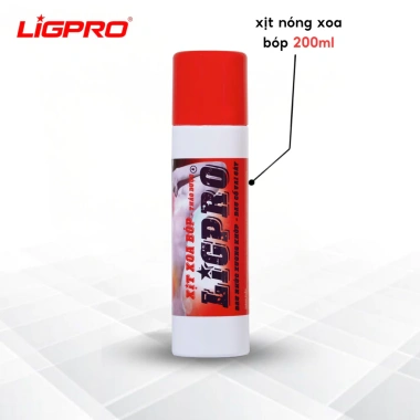 Chai Xịt Xoa Bóp LIGPRO 200ml - Dầu Thảo Dược Giảm Đau Xương Khớp, Massage Cổ Vai Gáy, 125.898 VND