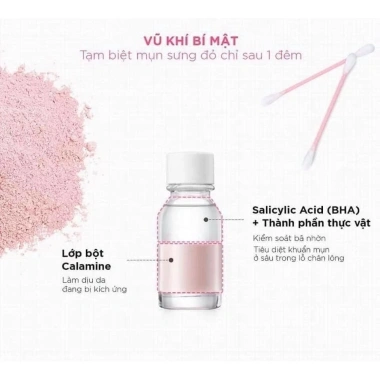 Chấm Mụn 2 Lớp Xẹp Mụn Sau 4H Neogen Dermalogy A-Clear Aid Soothing Pink Eraser 15ml - Giảm còn 270k 4