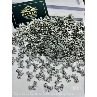 CHÂM R NƠ ĐÁ HÌNH BẠC VÀNG S45 HANGKIU - Giá ưu đãi 27.000đ, sang trọng, bền bỉ