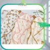 Chăn 4 lớp muslin cho bé sơ sinh Uni Baby, mũ trùm đầu và khăn quấn - 150k