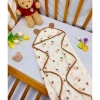 Chăn 4 lớp muslin cho bé sơ sinh Uni Baby, mũ trùm đầu và khăn quấn - 150k 8