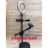 Chân 4 trong 1 livestream: kẹp điện thoại đôi, đèn LED, kẹp mic, Giá 184.195đ 2