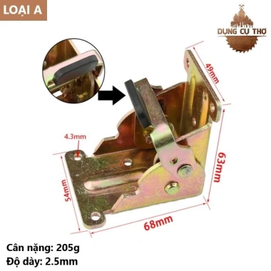 Chân Bàn Gấp Thông Minh - Phụ Kiện Gấp Tiết Kiệm Không Gian, Giá Chỉ 68,000₫