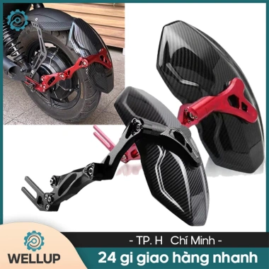 Chắn bùn cacbon CNC loại 1, vân cao cấp cho xe điện - Giá chỉ 139.000₫