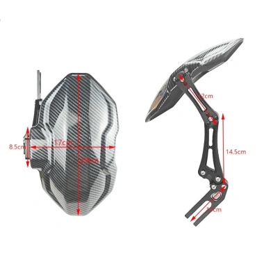 Chắn bùn carbon V3 cho xe điện độ: bảo vệ tối đa, giảm chấn, giá chỉ 174.299₫