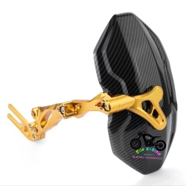 Chặn Bùn Đè Cacbon Nhôm CNC V3 - Tấm Nhựa Vân Carbon Cho Xe Máy Xe Điện 199.200