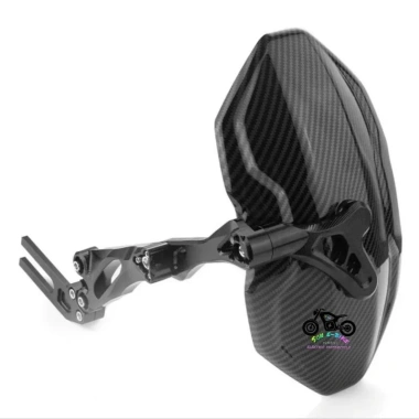 Chặn Bùn Đè Cacbon Nhôm CNC V3 - Tấm Nhựa Vân Carbon Cho Xe Máy Xe Điện 199.200
