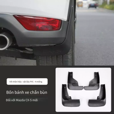 Chắn Bùn Mazda CX5 2.017-2.026 - Sửa Đổi, Trang Trí Trước và Sau, Giá 237.600 VND