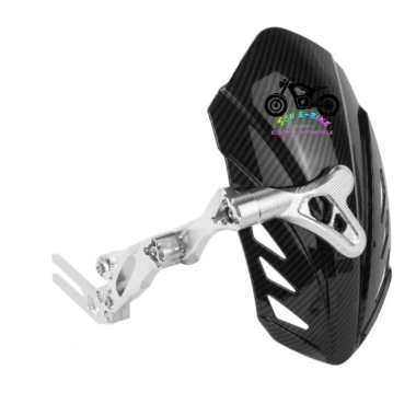 Chắn Bùn Sau Dè Cacbon Nhôm CNC V4 - Tấm Nhựa Vân Carbon cho Xe máy, Xe điện, chỉ 59.000đ