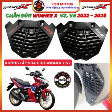 Chặn Bùn Winner X V3 V4 2.022-2.025 Nhựa ABS Cứng Cáp Chắn Cổ Pô Đẹp - Giá 18.000 VNĐ