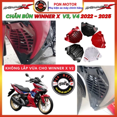 Chặn Bùn Winner X V3 V4 2.022-2.025 Nhựa ABS Cứng Cáp Chắn Cổ Pô Đẹp - Giá 18.000 VNĐ