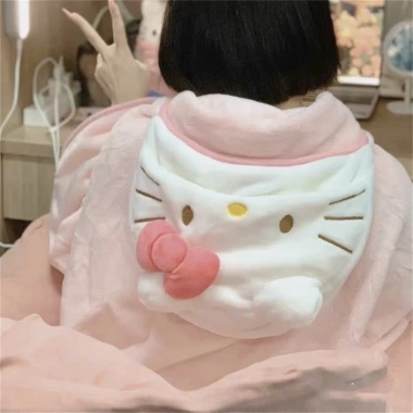 Chăn choàng có mũ trùm siêu mềm, ấm cúng cho học sinh và dân văn phòng 180.000₫ 6 Chăn choàng có mũ trùm siêu mềm, ấm cúng cho học sinh và dân văn phòng 180.000₫ 6