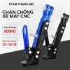 Chân Chống Xe Máy CNC Tăng Chỉnh Độ Cao 20-26cm, Chịu Tải 500kg, Giá Ưu Đãi 99.000₫