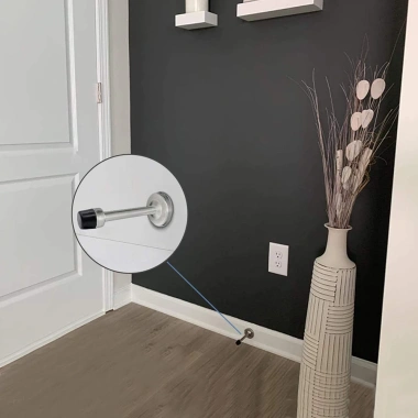 Chặn Cửa Dán Tường TakyHome kèm 3M - Chống va đập, không khoan, bền, tiện dụng 4