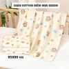 Chăn đắp bé BeeOn cotton 3 lớp mềm mịn thoáng khí 90x85cm, khăn quấn, ủ choàng - 90.000đ