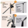 Chân đế ba chân micro Boom 1.7 2.1M, giá đỡ 66cm, cánh tay thanh ngang kẹp, giá đỡ điện thoại Hot 8