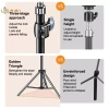 Chân đế ba chân micro Boom 1.7 2.1M, giá đỡ 66cm, cánh tay thanh ngang kẹp, giá đỡ điện thoại Hot 9