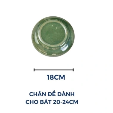 Chân Đế Bát Sen Đôn Kê Gốm Sứ - Giá 69.000đ giảm từ 89.010đ, phù hợp cho sản phẩm bằng