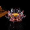 Chân Đế Đựng Đèn Cầy Tealight Pha Lê - Đa Kích Thước, Đa Màu, Phật Giáo Hoa Sen 6