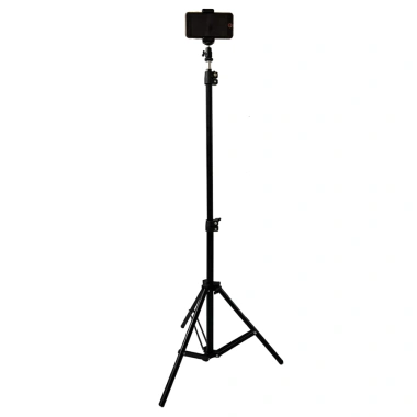 Chân đế livestream gậy 3 chân cao 2m, remote Bluetooth cho điện thoại & máy ảnh - 120k 4