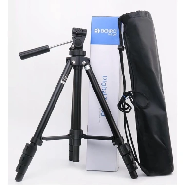 Chân đế Tripod Benro T560 cho điện thoại & máy ảnh Độ bền cao, giá ưu đãi 487.500₫