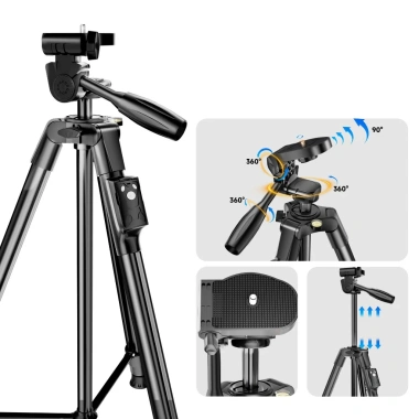 Chân đế Tripod Nepho NP-8.810 cho Điện Thoại & Máy Ảnh - Selfie, quay film, chụp ảnh, chỉ 250.000đ