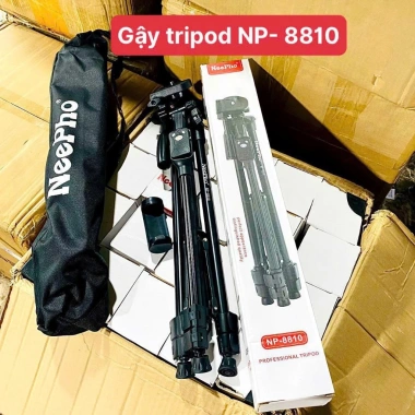 Chân đế Tripod Nepho NP-8.810 cho Điện Thoại & Máy Ảnh - Selfie, quay film, chụp ảnh, chỉ 250.000đ