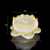 Chân đèn cày tealight hoa sen thủy tinh lưu ly - Chánh Bảo, giảm còn 40.000đ 10