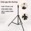 Chân đèn livestream Fusender cao ~2m1, tripod chắc chắn cho studio, quay phim, máy ảnh - Giá 56.500₫ 2