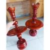Chân Đèn Thờ Gỗ Hương Tự Nhiên Thắp Điện Cao Vừa Phải Bền Đẹp Giá Xả Kho 639.000 3