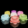 Chân Đèn Thủy Tinh Lưu Ly Hoa Sen Đựng Nến Tealight Nhiều Màu Giá 34.200₫ 2