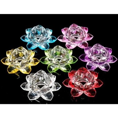 Chân Đèn Thủy Tinh Lưu Ly Hoa Sen Đựng Nến Tealight Nhiều Màu Giá 34.200₫ 6 Chân Đèn Thủy Tinh Lưu Ly Hoa Sen Đựng Nến Tealight Nhiều Màu Giá 34.200₫ 6