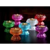 Chân Đèn Thủy Tinh Lưu Ly Hoa Sen Đựng Nến Tealight Nhiều Màu Giá 34.200₫ 7