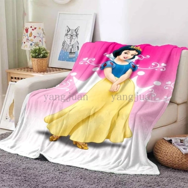 Chăn Disney Bạch Tuyết Elsa Nàng Tiên Cá - Mềm Ấn, Thích hợp Sofa, Văn phòng, Ô tô, Điều hòa không khí A44 154.596 VND 5