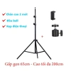 Chân đỡ kẹp điện thoại livestream 2m, chụp tự sướng, quay video, kẹp Vuông - Giá 125k 7
