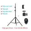 Chân đỡ kẹp điện thoại livestream 2m, chụp tự sướng, quay video, kẹp Vuông - Giá 125k 8