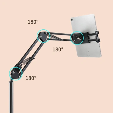 Chân Đỡ Máy Tính Bảng Đứng 80cm Xoay 360 độ Chống Rung Dostore Giá 320.000 VND