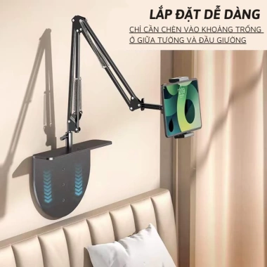Chân Đỡ Máy Tính Bảng Đứng 80cm Xoay 360 độ Chống Rung Dostore Giá 320.000 VND
