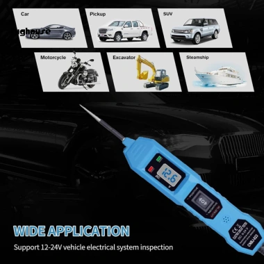 Chẩn đoán rơle, kiểm tra mạch ô tô, xe máy - Đầu dò LED đo điện áp, giá 466.782₫