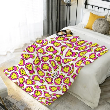 Chăn Flannel Baby Milo Bape: Sang Trọng, Mềm Mại, Ấm Áp, Lý Tưởng Du Lịch Giường 5 Chăn Flannel Baby Milo Bape: Sang Trọng, Mềm Mại, Ấm Áp, Lý Tưởng Du Lịch Giường 5