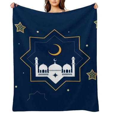 Chăn Flannel Ramadan - Siêu Mềm, Ấm Áp, Điều Hòa cho Du Lịch, Văn Phòng, Giường Sofa - Giá chỉ 280,908 VND