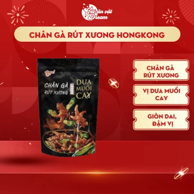 Chân Gà Rút Xương Hongkong Cay Dưa Muối - Không Xương Cay Chua 46.366đ Chân Gà Rút Xương Hongkong Cay Dưa Muối - Không Xương Cay Chua 46.366đ