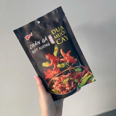 Chân Gà Rút Xương Hongkong Cay Dưa Muối - Không Xương Cay Chua 46.366đ 2 Chân Gà Rút Xương Hongkong Cay Dưa Muối - Không Xương Cay Chua 46.366đ 2