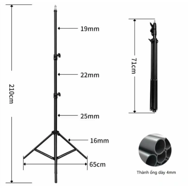 Chân Gậy Livestream 3 Chân 360° Quay Video Chụp Hình - Giá Giảm 120k, Gốc 147.6k