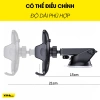 Chân giá đỡ điện thoại dán taplo kính lái, móc gài cửa gió ô tô VuaAuto - 24.500₫ 7