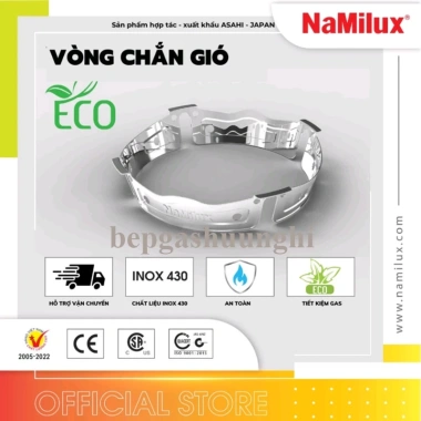 Chắn gió bếp ga mini Namilux - Tiết kiệm gas, hàng chính hãng, chỉ 39.000₫ 3 Chắn gió bếp ga mini Namilux - Tiết kiệm gas, hàng chính hãng, chỉ 39.000₫ 3